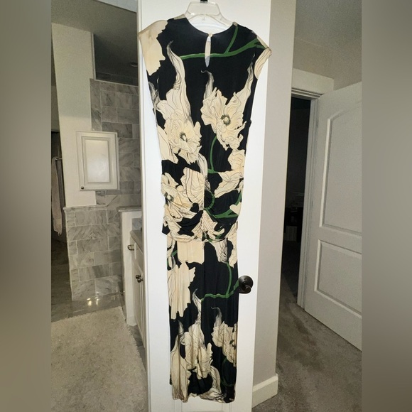 JOHANNA ORTIZ Act Of Passion Silk Midi-Dress Sz: 6 - Picture 10 of 15